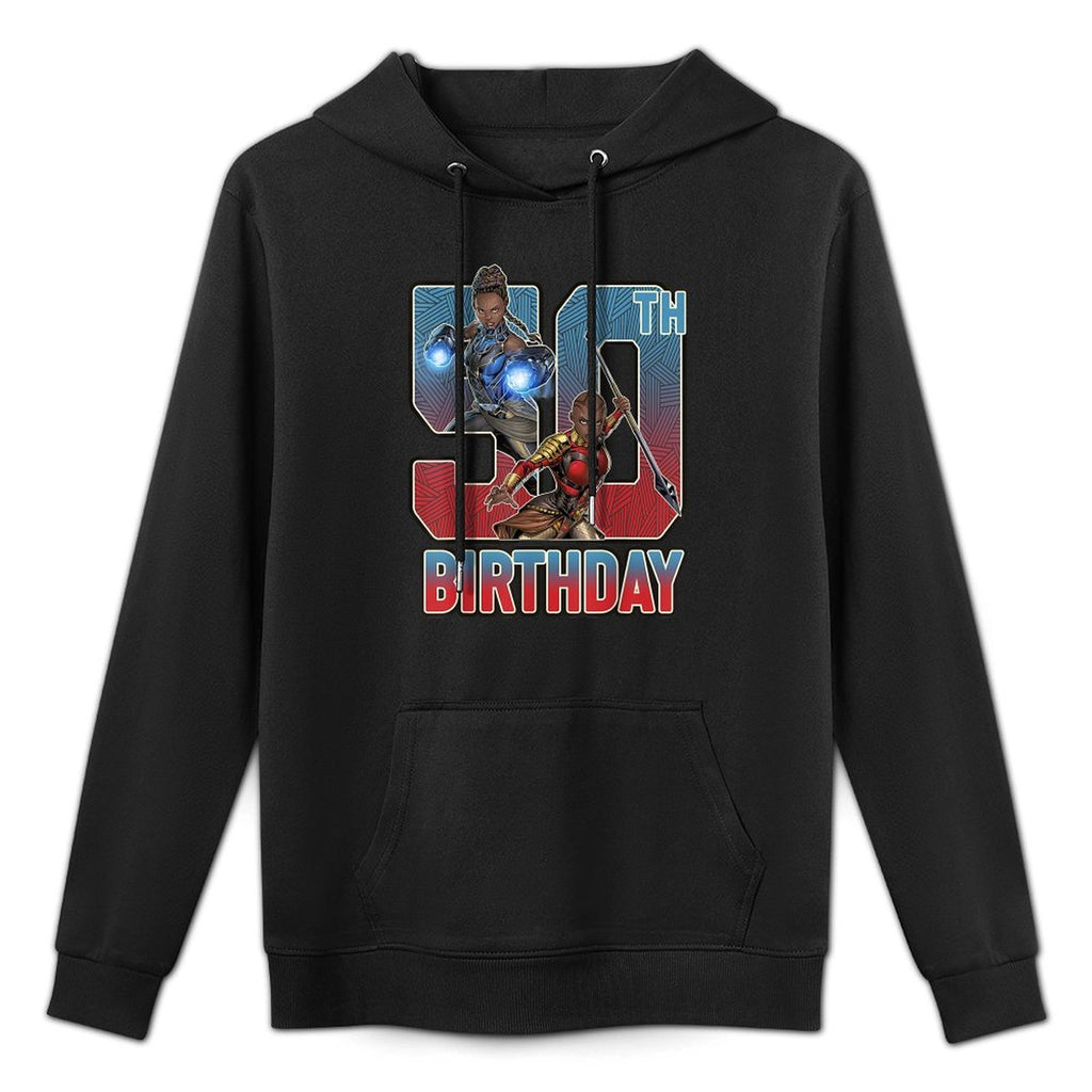 Marvel Shuri And Okoye 50th Birthday Graphic Moisture-Wicking Hoodie
