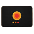 Bauhaus Color  Absorbent Bath Mat