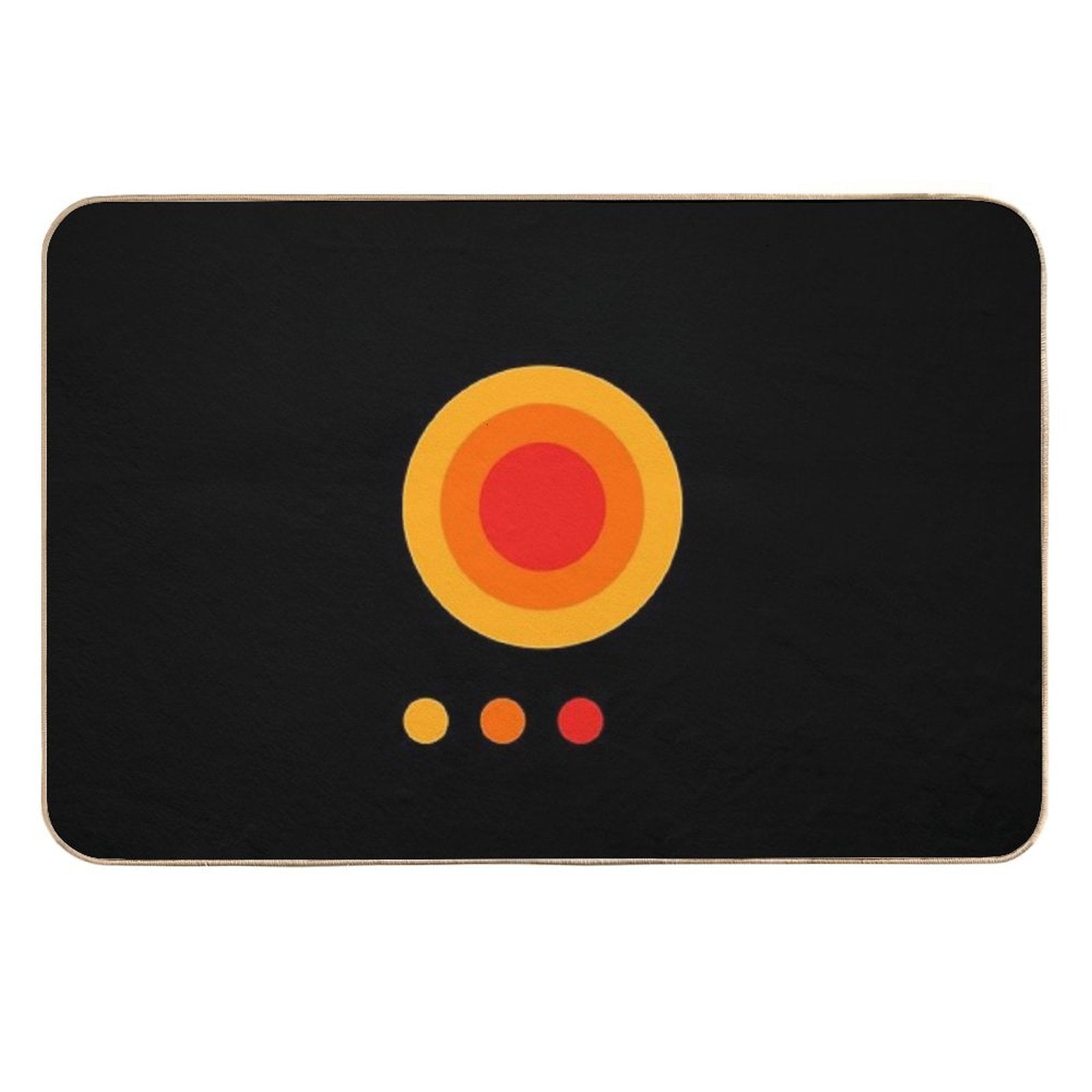 Bauhaus Color  Absorbent Bath Mat