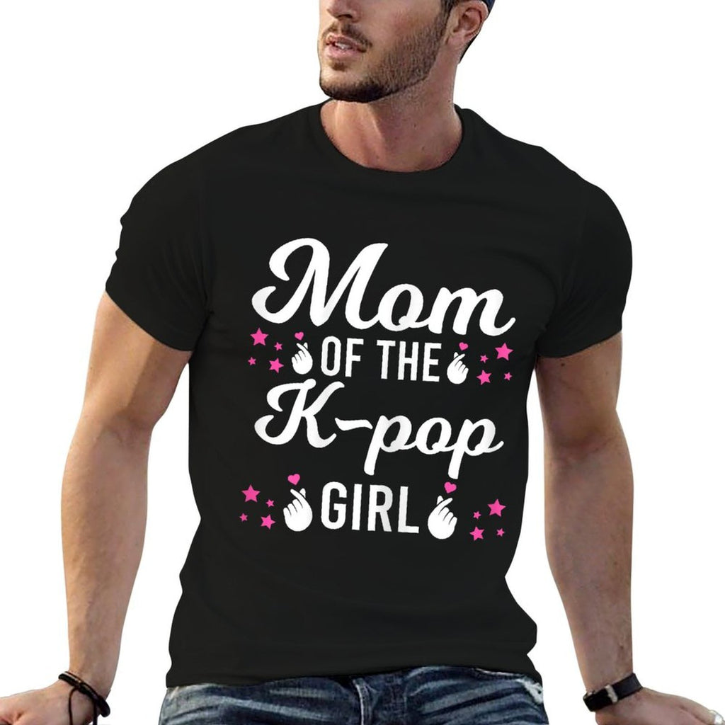 Mom The K-Pop Girl K-pop Girl  Cotton T-Shirt