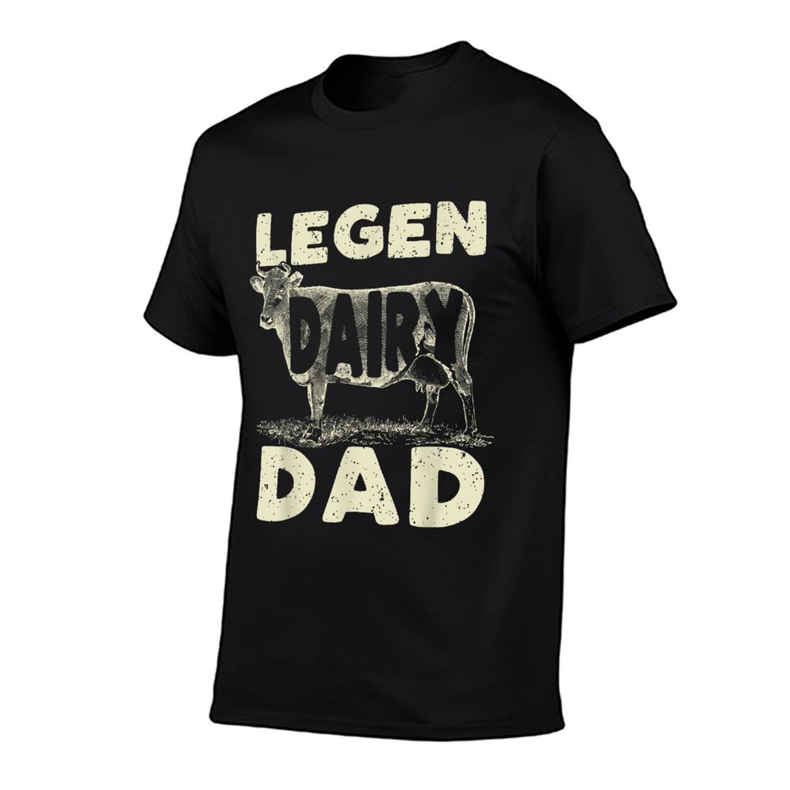 Legen Dairy Dad Cow Farmer Fathers Day for Men  Wrinkle-resistant T-Shirt