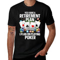 Funny Poker Design For Men Women Poker Player Poker Lover  Vintage-inspired T-Shirt