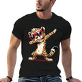 Dabbing Cheetah Sunglasses Cheetah Animal  Versatile T-Shirt