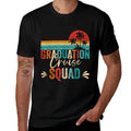 Graduation Cruise Squad 2025 Funny Cruising Graduation  Polyester Blend T-Shirt