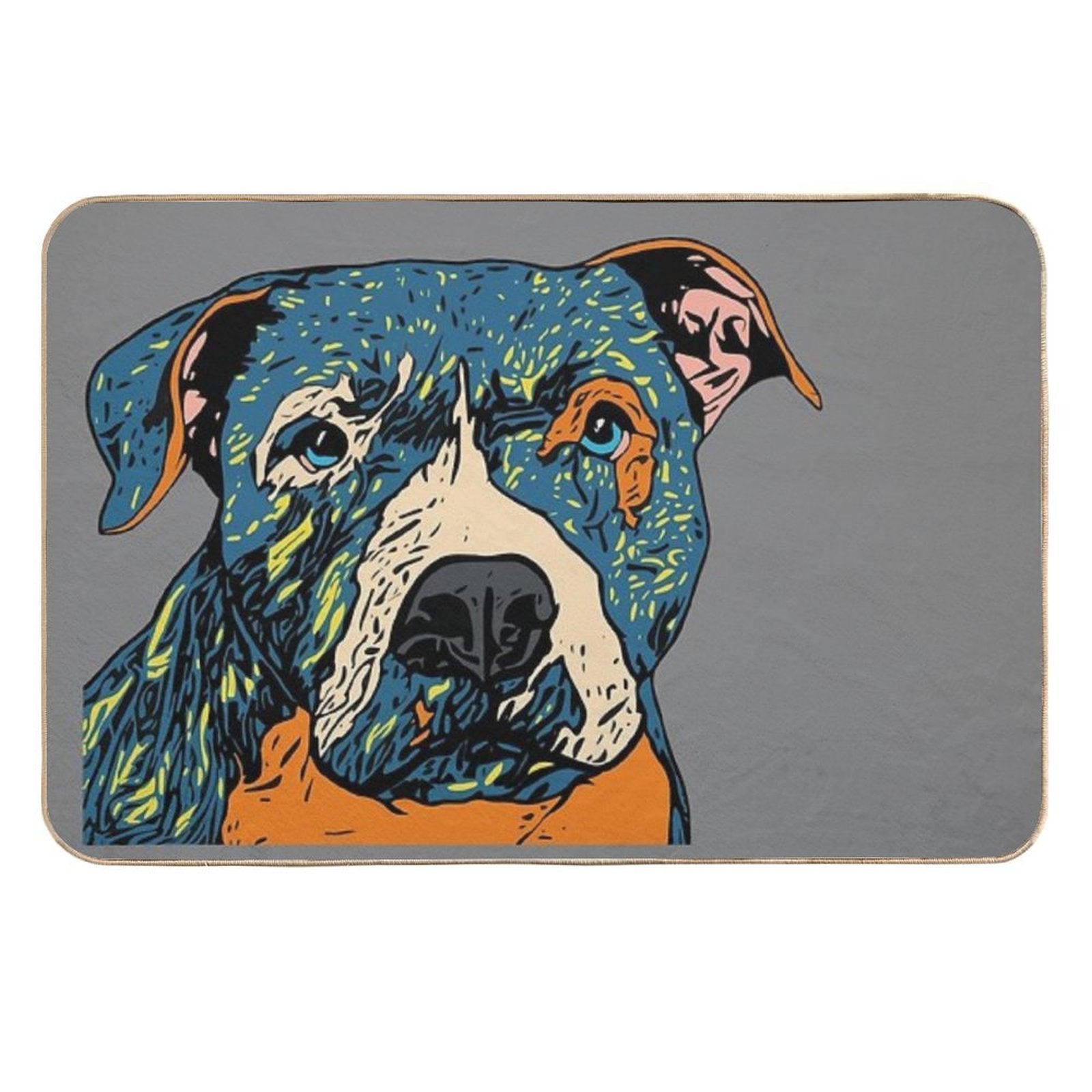 BlueStaff  Anti-Trip Bath Mat