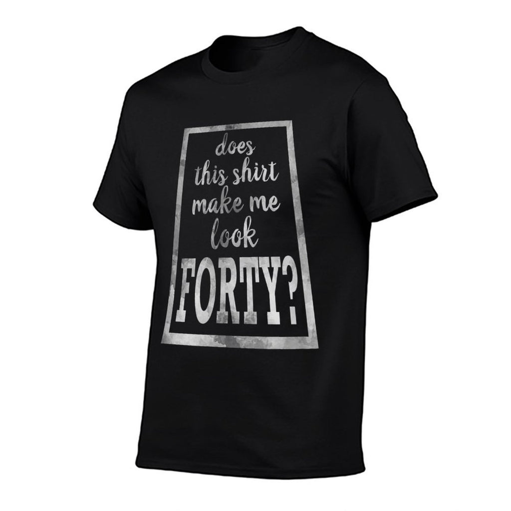 40th Birthday Happy Bday Gift T Shirt  Rolled Sleeves T-Shirt