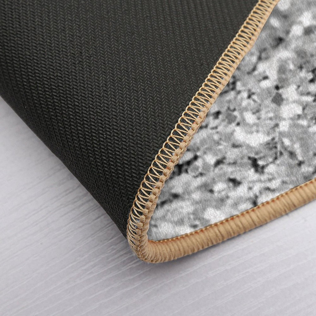 Sparkle Silver Crystals  Absorbent Bath Mat
