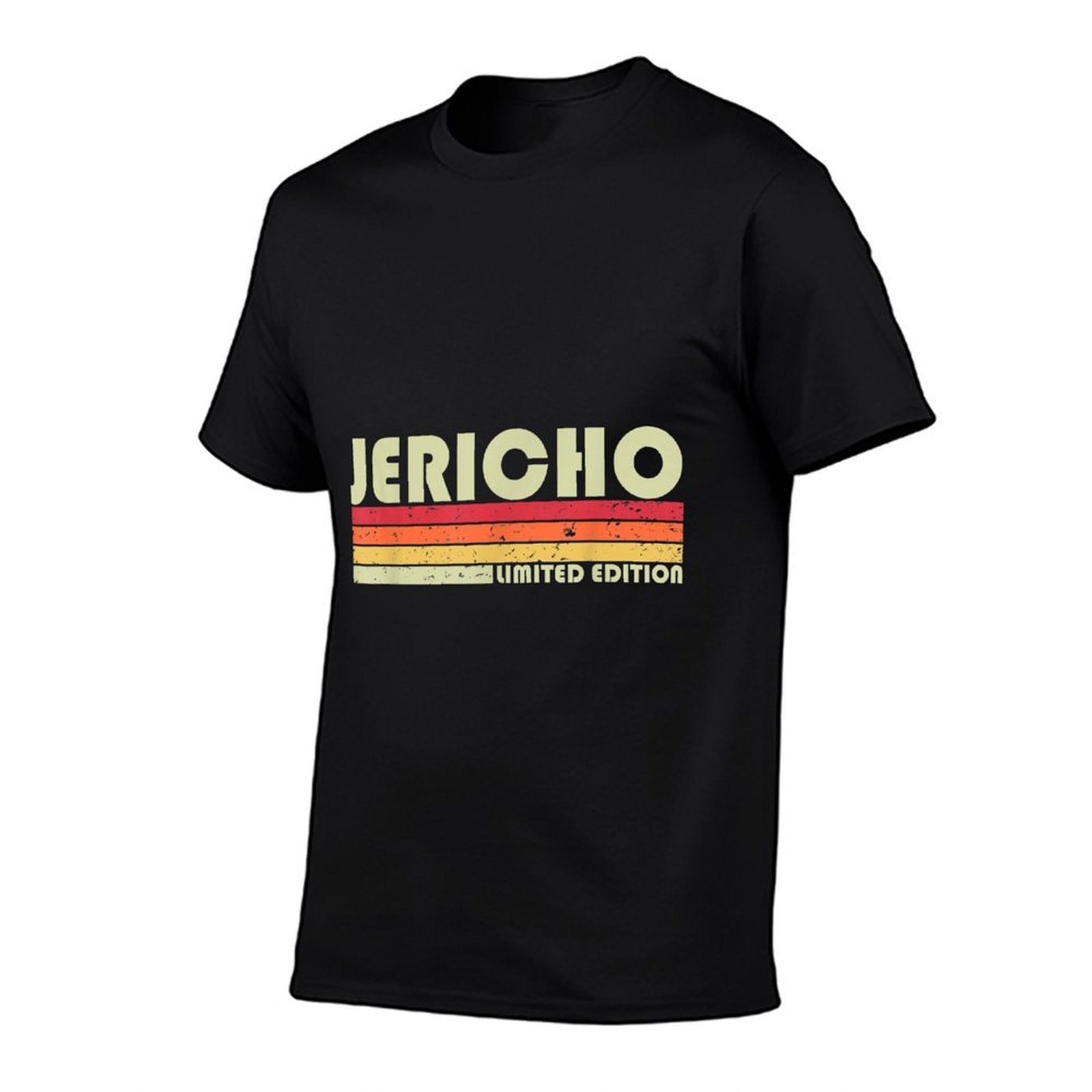 JERICHO Gift Name Personalized Funny Retro Vintage Birthday  High-quality Stitching T-Shirt