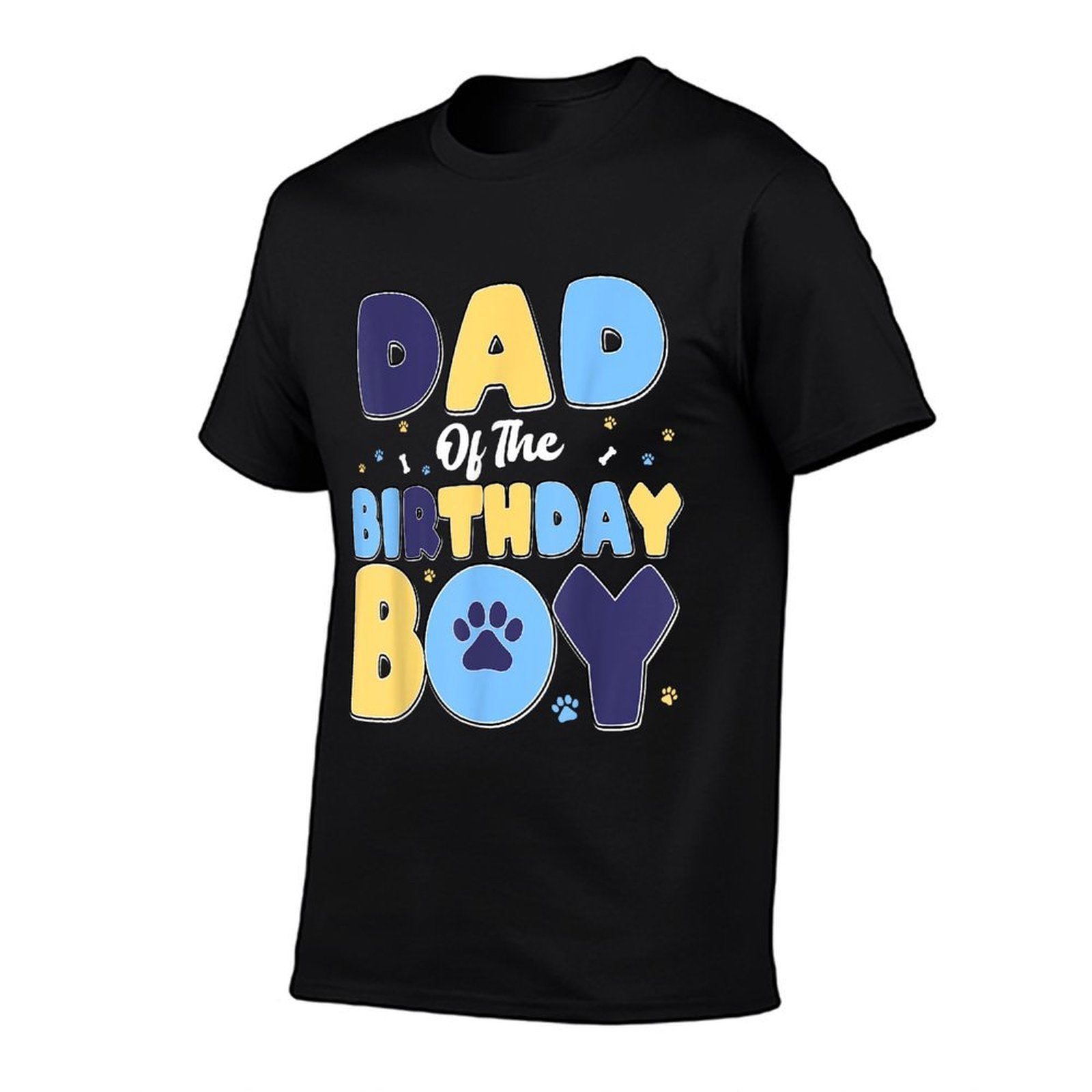 Dad Of The Birthday Boy Matching Family Party Dog Lover  Quick-drying T-Shirt