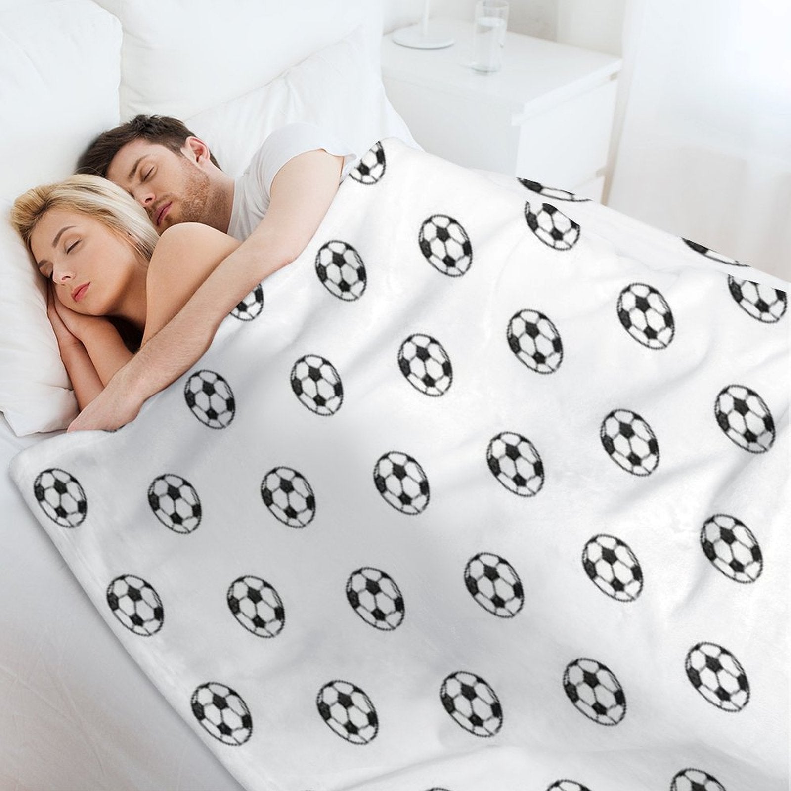 Soccer Ball Gift-ready Throw Blanket