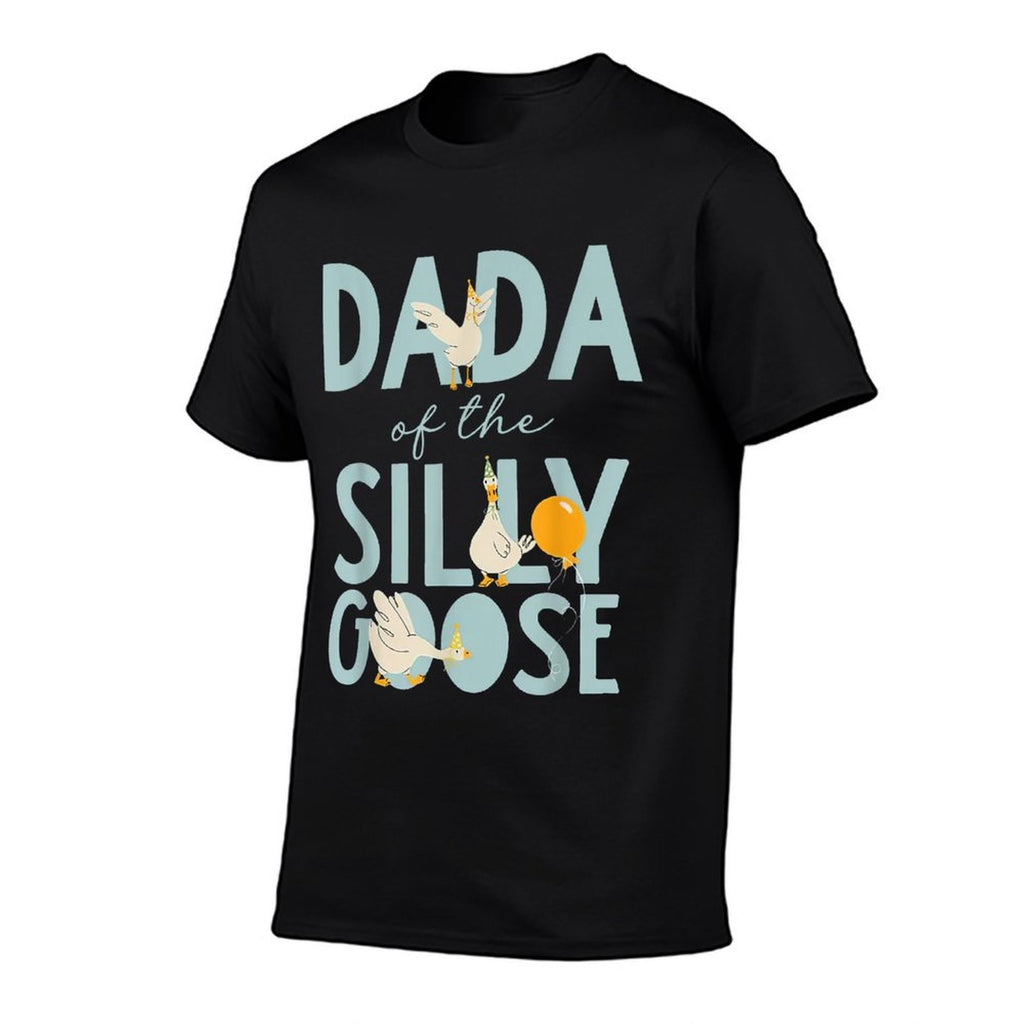 Dada Of The Silly Goose 1st Birthday Matching Family  Easy-care T-Shirt