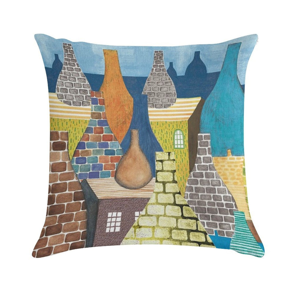 STOKE ON TRENT POTTERIES Soft Warmth Comfort Throw Pillow
