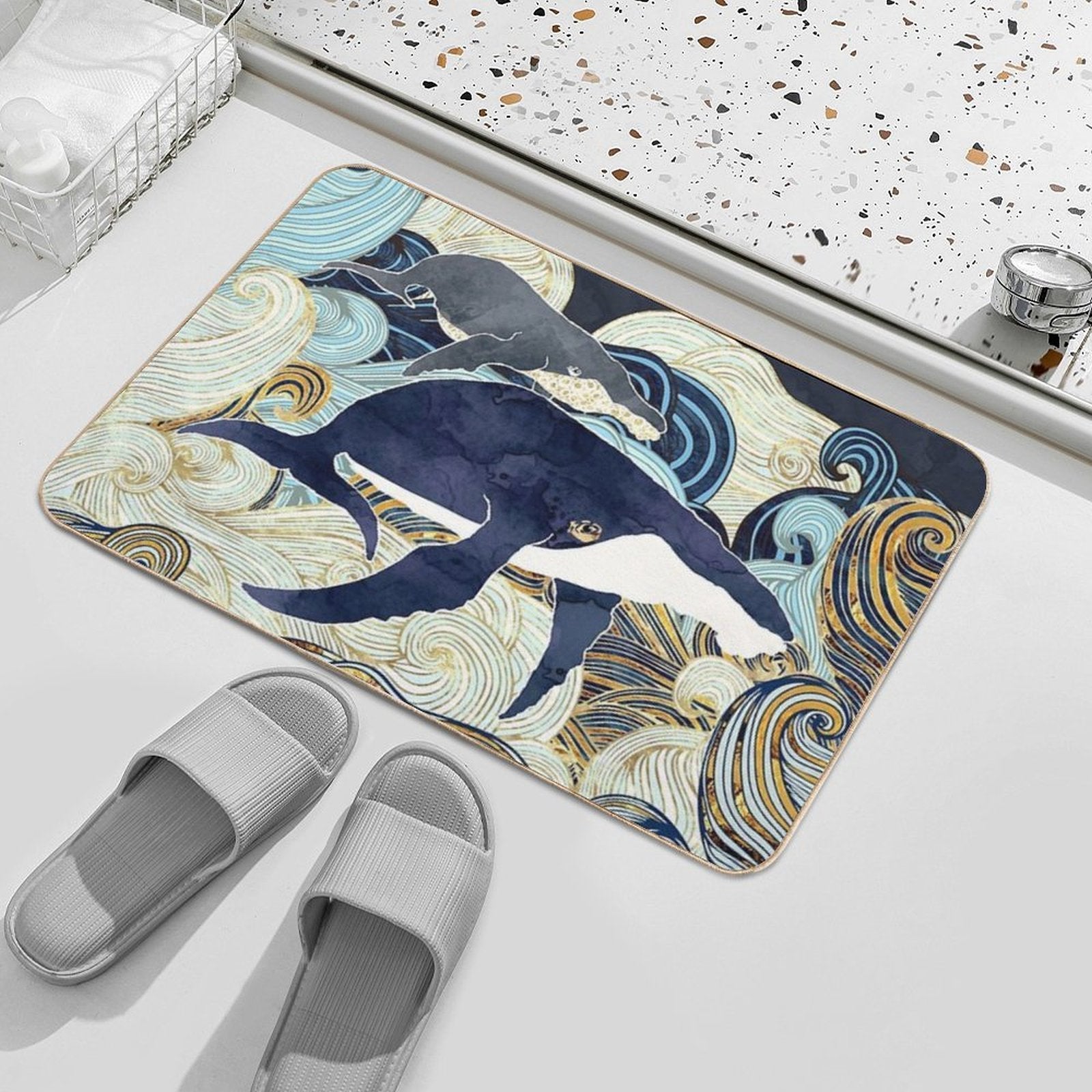 Bond IV  Repositionable Bath Mat
