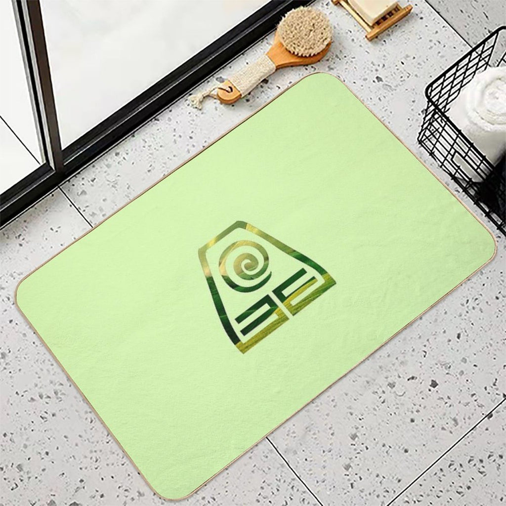 Earthbending Logo (Avatar The Last Airbender) Durable Bath Mat