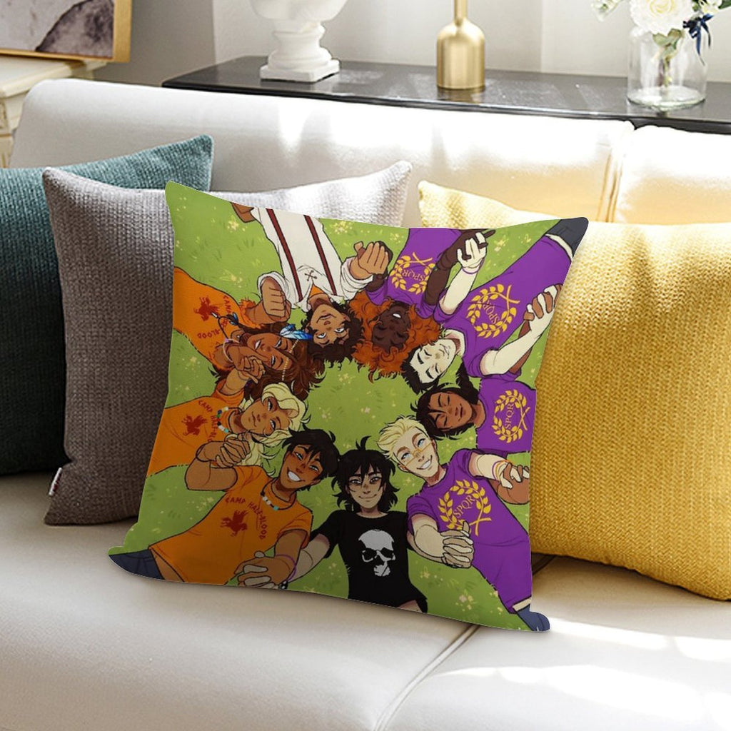 Olympus Heroes Soft Skin-Friendly Throw Pillow
