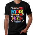 Proud Mom Of A 2024 Pre-K Graduate Funny Family Lover  Oversized Silhouette T-Shirt