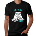 So I'm 50 Do I Look Like I Care Funny 50th Birthday  Rolled Sleeves T-Shirt