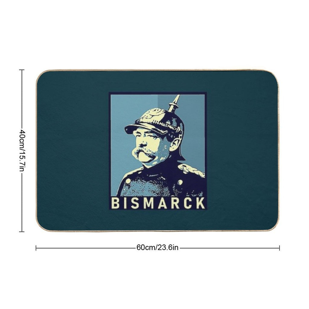 Otto Von Bismarck  Stain-Proof Bath Mat