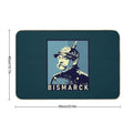 Otto Von Bismarck  Stain-Proof Bath Mat
