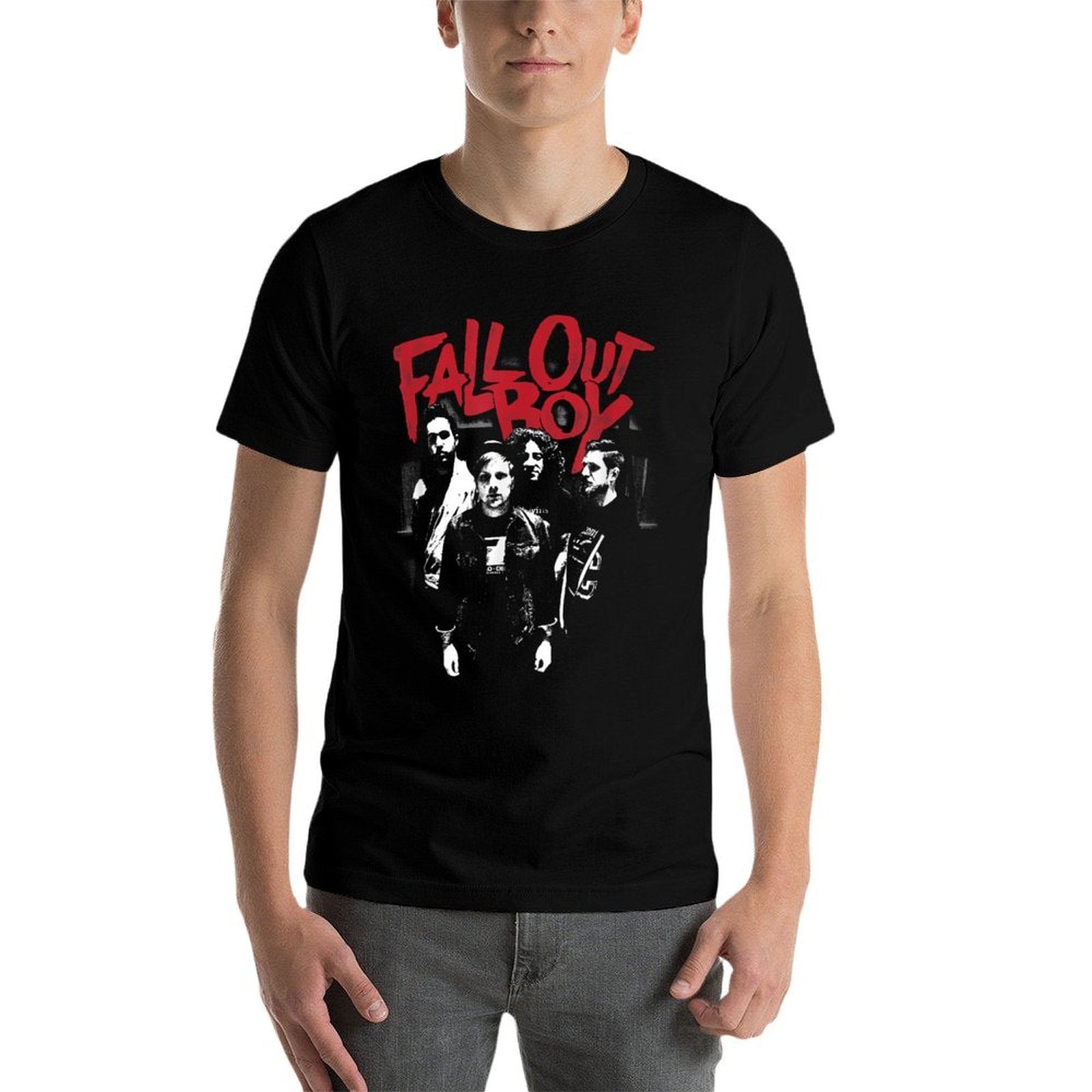 Fall Out Boy - Punk Scratch Photo  Vintage-inspired T-Shirt