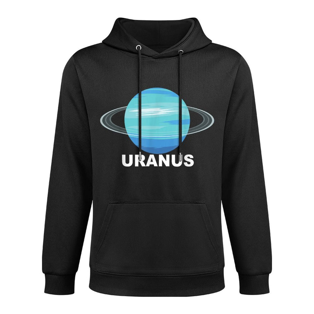Solar System Group Costumes - Giant Planet Uranus Costume Colorfast Hoodie