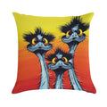 We Didn't Do It ! Soft Fade-Resistant Throw Pillow
