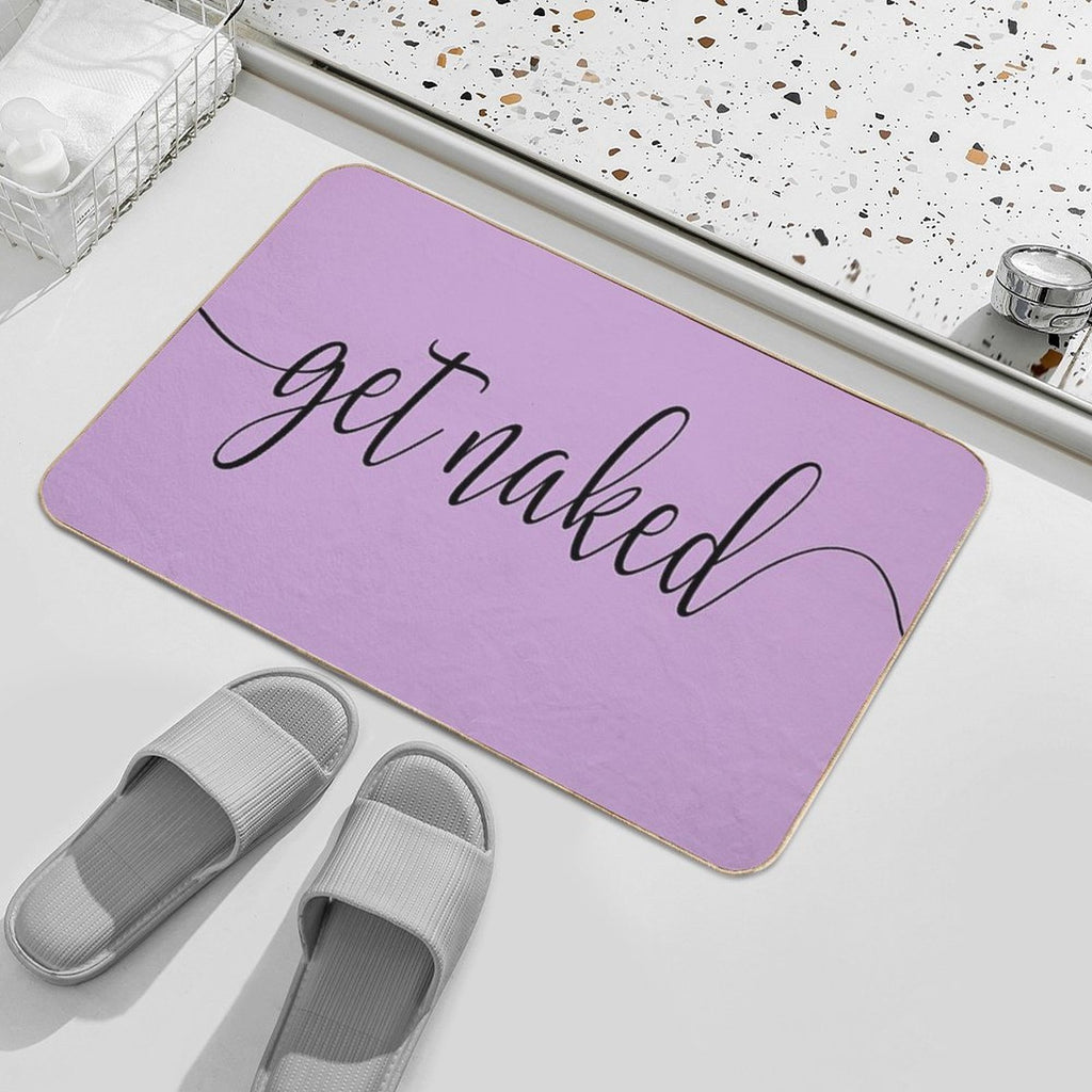 Get Naked Lilac  Toxin-Free Bath Mat