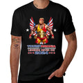 Retro Trump Funny Wrestling Meme Trumpamania 2024  Summer-ready Fabric T-Shirt