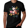 Floral Doula Midwifery - Midwives Childbirth Labor Assistant  Polyester Blend T-Shirt