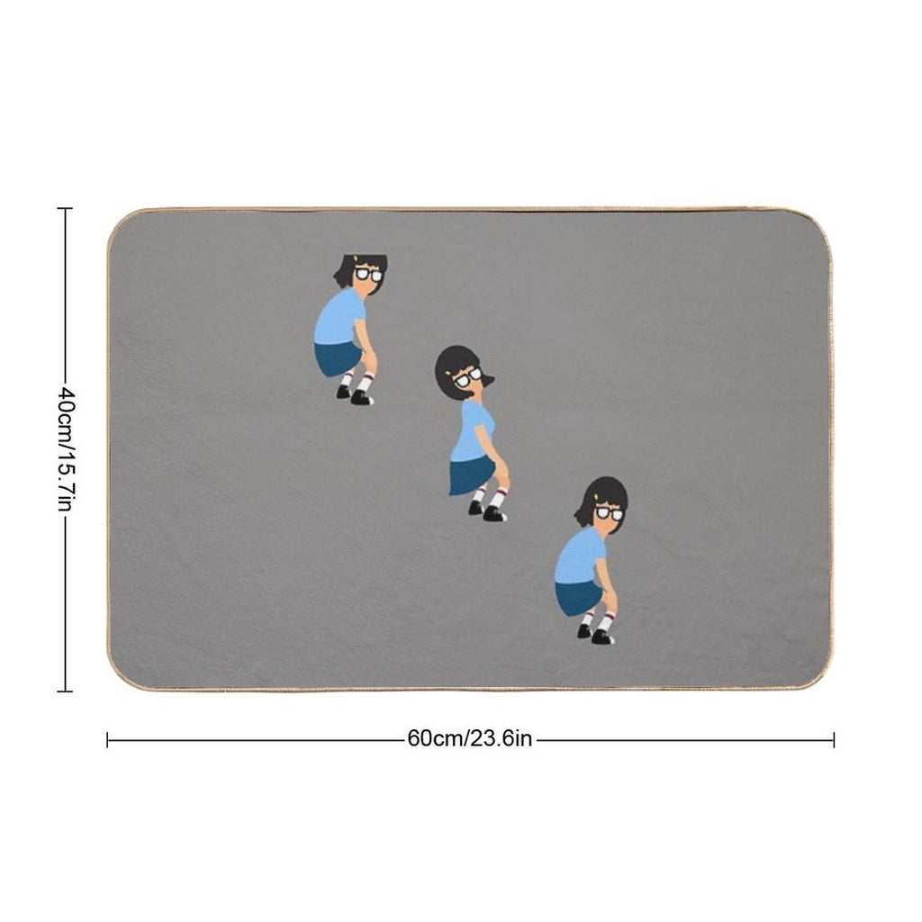 Twerkin’ Tina Active  Odorless Bath Mat