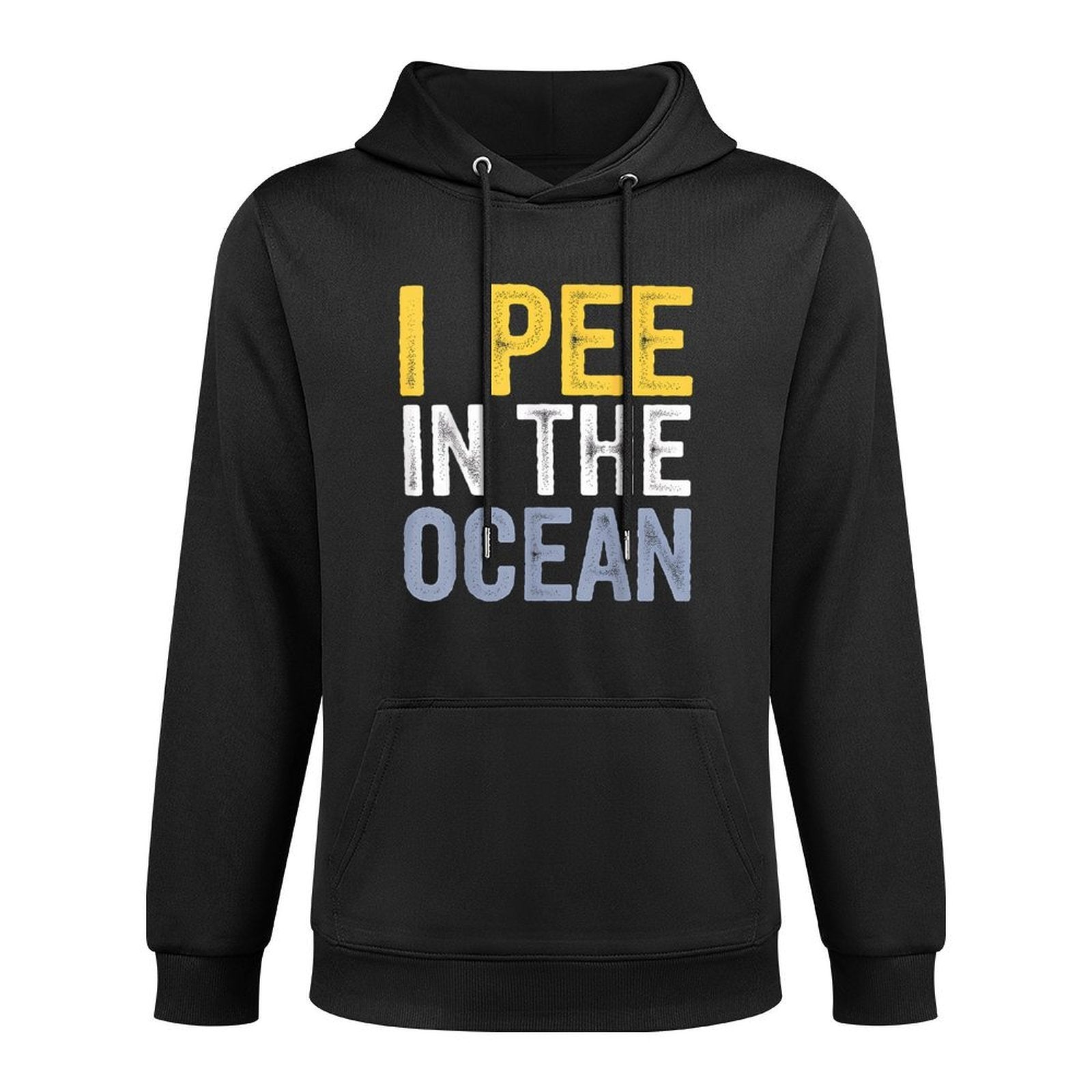 I Pee In The Ocean Beach Lover Vacation Funny Gift Relaxed Fit Hoodie