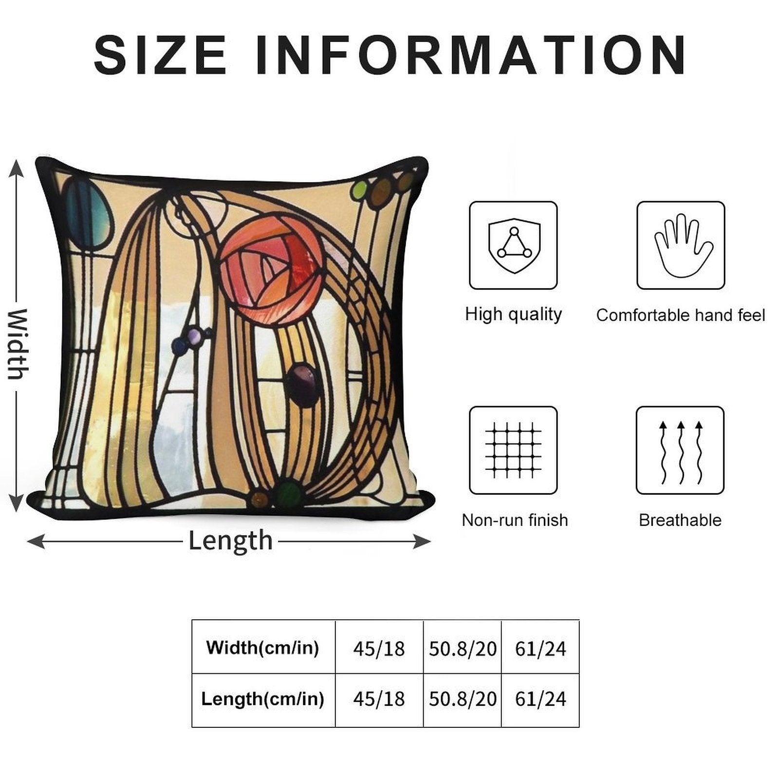 MacIntosh Rose Soft Hidden Zipper Throw Pillow