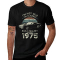 Born in 1975 Car 50th Birthday I'm Not Old I'm Classic  Trendy Pattern T-Shirt