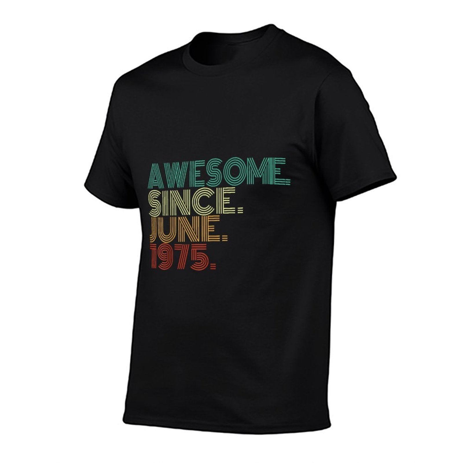 50 Years Old Awesome Since June 1975 50th Birthday  Quick-drying T-Shirt