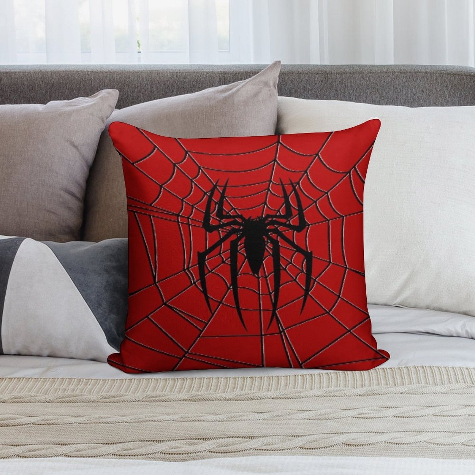 Spiderman Soft Gift Ready Throw Pillow
