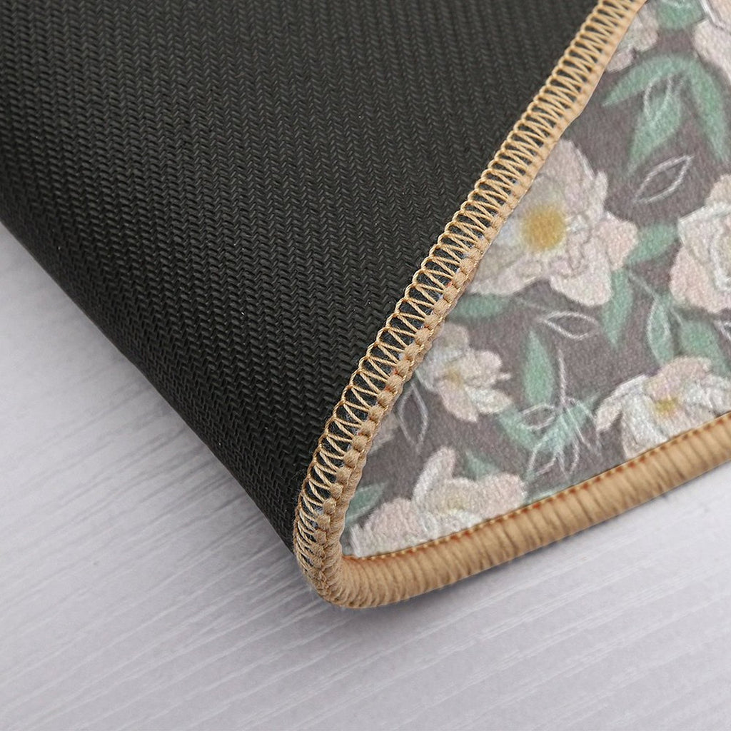 Peonies on Purple  Pet-Safe Bath Mat