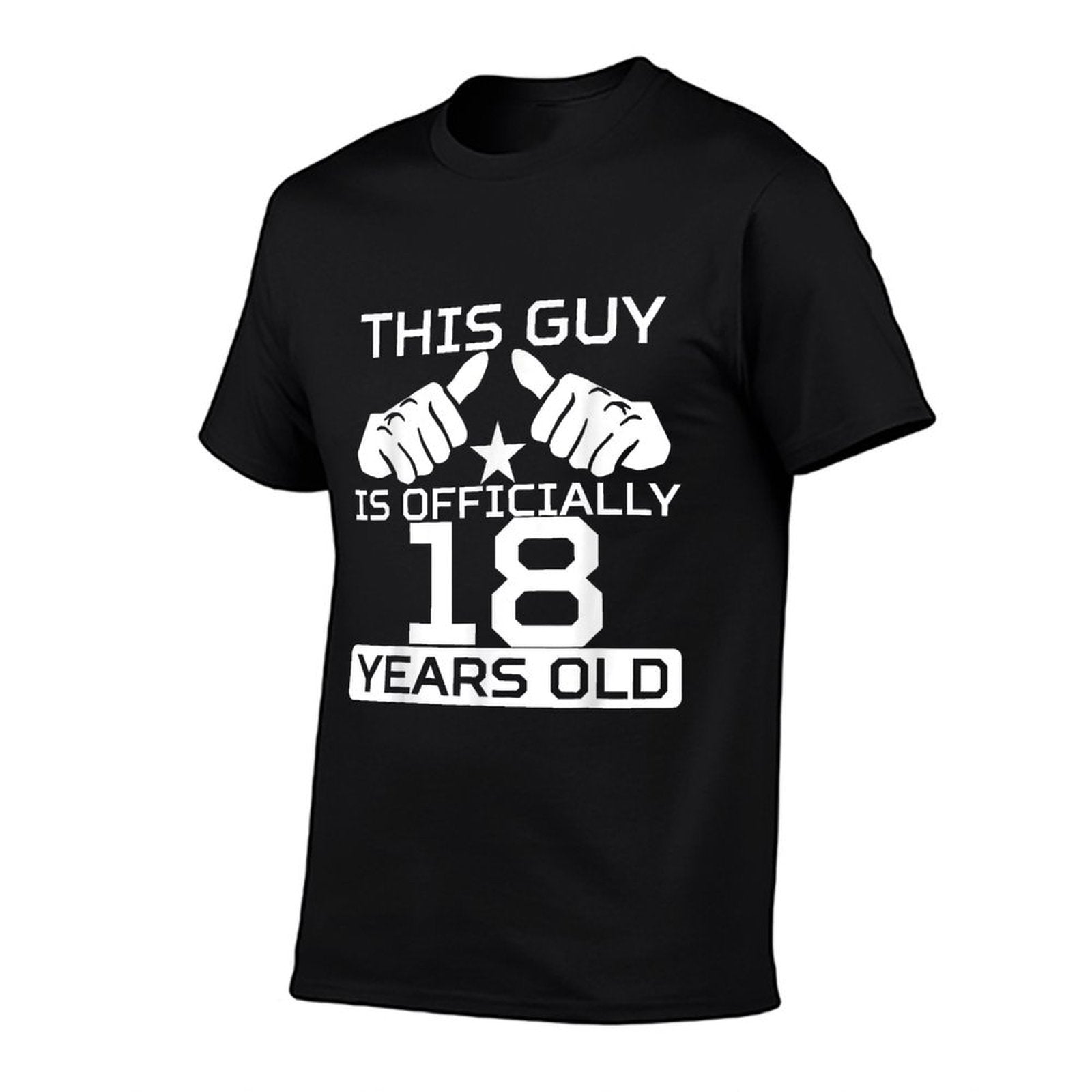 This Guy Is Officially 18 Years Old 18th Birthday  Polyester Blend T-Shirt
