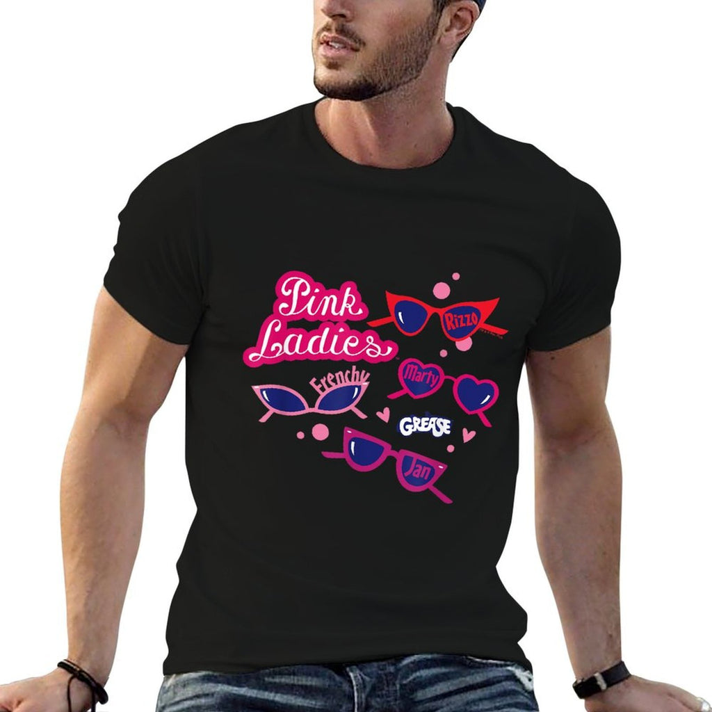 Grease Pink Ladies Frenchy Rizzo Marty  Jan  Lightweight T-Shirt