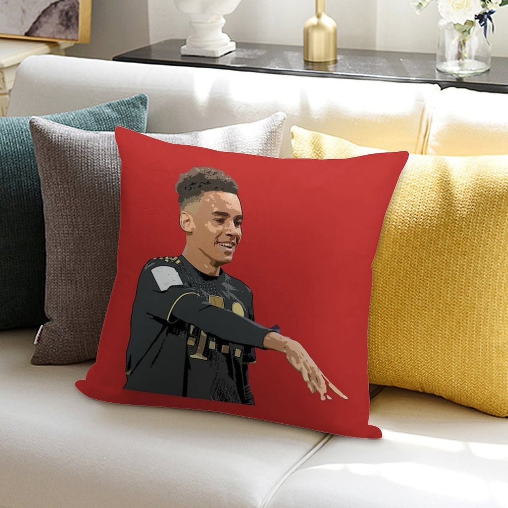 Jamal Musiala Soft Washable Throw Pillow
