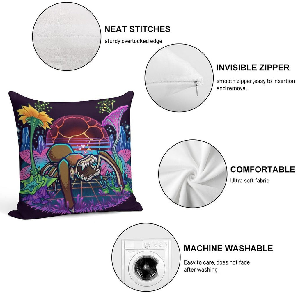 Believe In Steeve Soft Washable Throw Pillow
