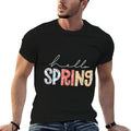 Hello Spring  Nature Flowers  Tagless Design T-Shirt