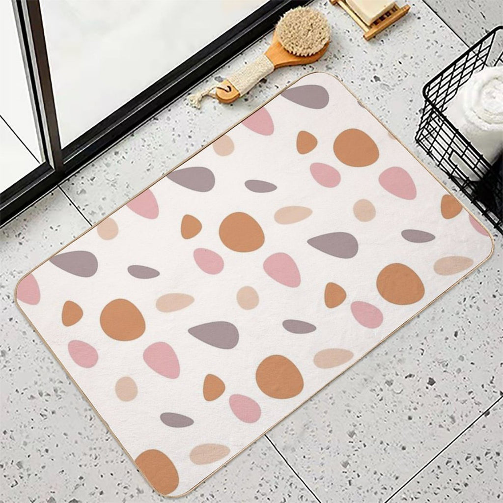 Earth Rocks Durable Bath Mat