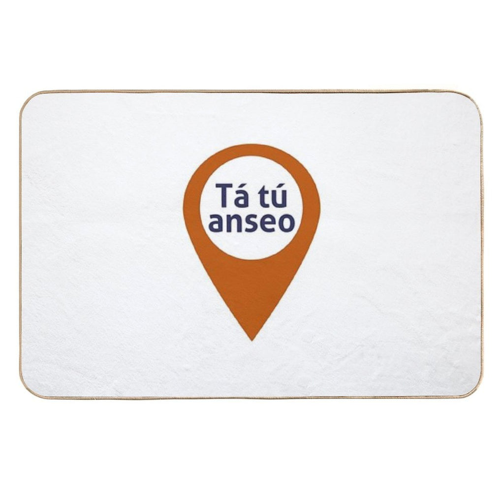 Tá Tú Anseo  High-Traffic Bath Mat