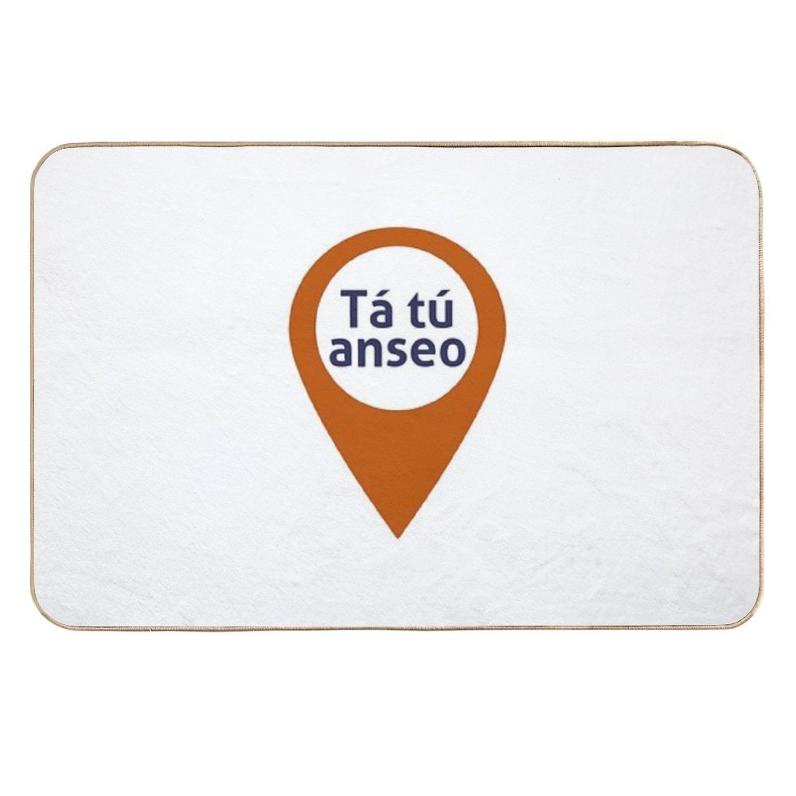 Tá Tú Anseo  High-Traffic Bath Mat