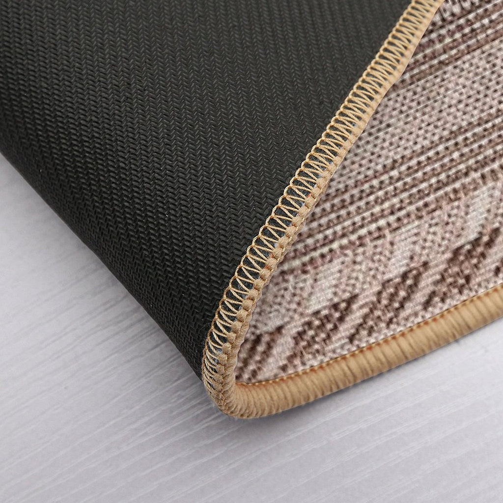 Brassy - Boho Stripe -  Slip-Resistant Bath Mat