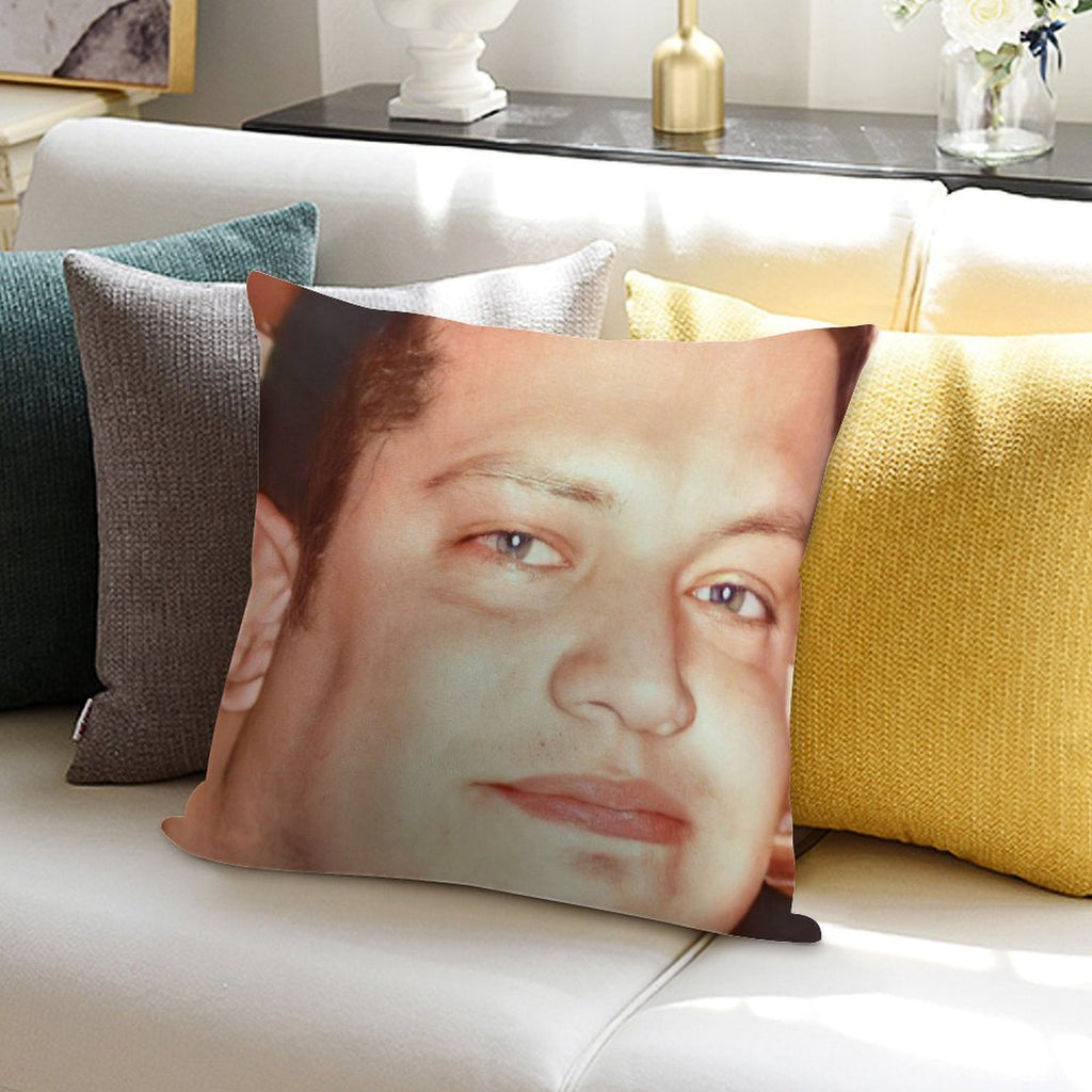 Sal's Face Soft Skin-Friendly Throw Pillow