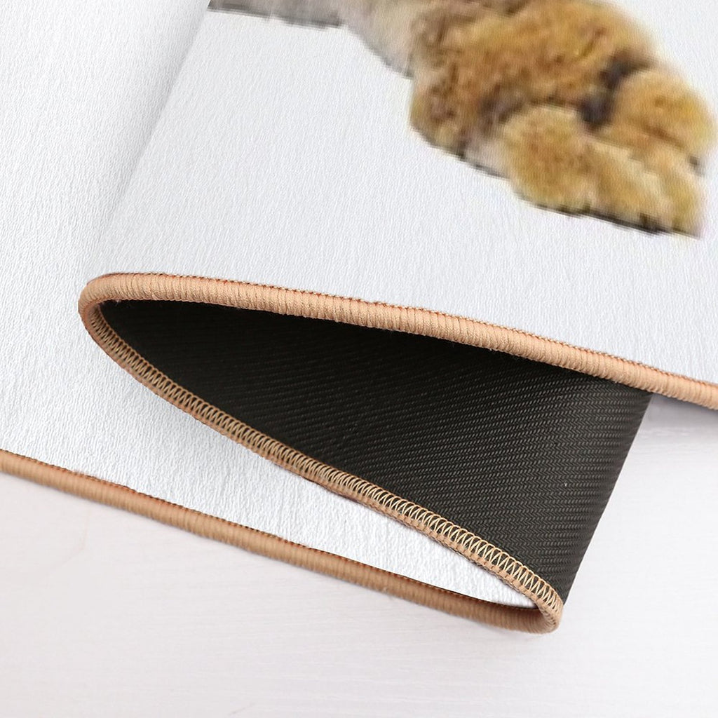 Cute Bunny Rabbit Tail Butt Image Picture  Repositionable Bath Mat