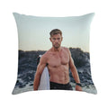 Chris Hemsworth Soft Skin-Friendly Throw Pillow