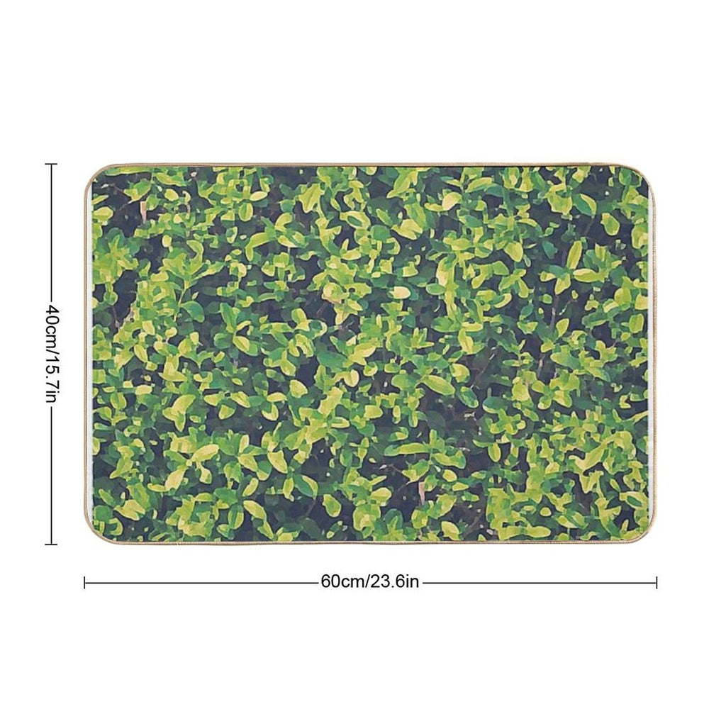 Ghibli Style Hedge  Absorbent Bath Mat
