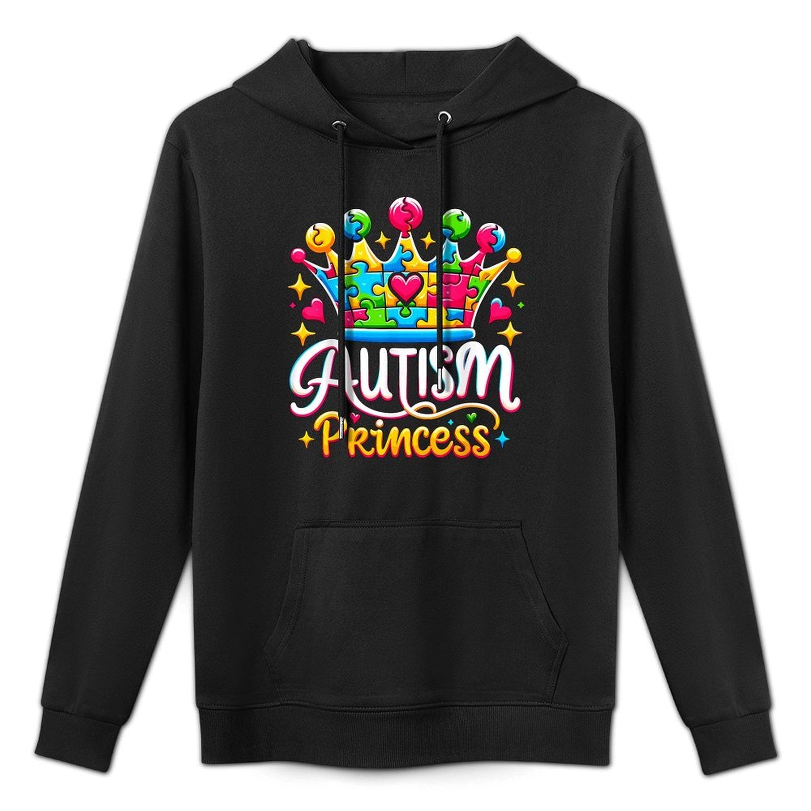 Autism Princess Autism Awareness Queen Girl Pilling-Resistant Hoodie